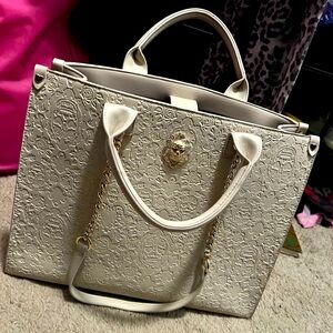 Betsey Johnson Tote Skull Bag and Wristlet